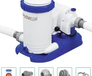 Bestway Pompă de filtrare pentru piscină Flowclear, 9463 L/h