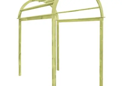 Pergolă arcuită, 125 x 150 x 235 cm, lemn de pin tratat - 1/5