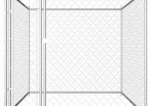 Padoc pentru câini de exterior, 193 x 193 x 185 cm - 2/5