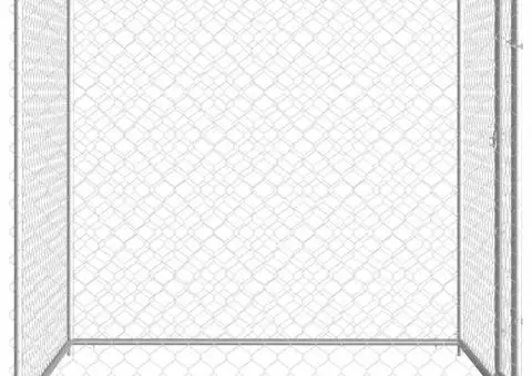 Padoc pentru câini de exterior, 193 x 193 x 185 cm - 3/5