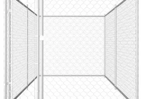 Padoc pentru câini de exterior, 382 x 192 x 185 cm - 2/5