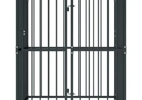 Padoc pentru câini de exterior, 120 x 120 x 150 cm - 2/5