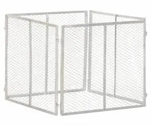 vidaXL Compostor de grădină, 85x85x70 cm, fier galvanizat