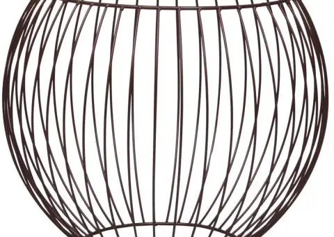 Măsuță de cafea, auriu, Ø 41 cm - 3/5