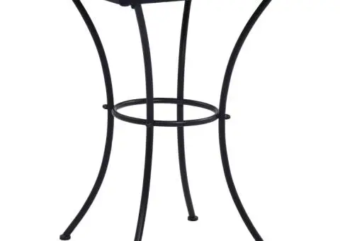 Set de bistro mozaic, 3 piese, albastru & alb, placă ceramică - 2/5