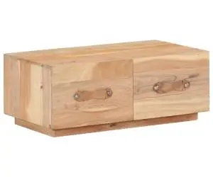 vidaXL Măsuță de cafea, 90x50x35 cm, lemn masiv reciclat