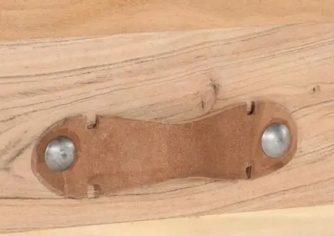 Măsuță de cafea, 90x50x35 cm, lemn masiv reciclat - 5/5