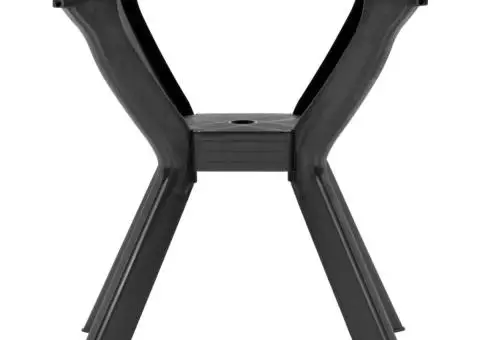 Masă de bistro, antracit, 70 x 70 x 72 cm, plastic - 2/5