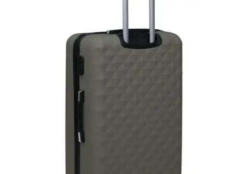 Set de valize cu carcasă rigidă, 2 piese, antracit, ABS - 5/5