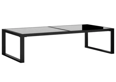 Set mobilier de grădină cu perne, 6 piese, antracit, poliratan - 4/5