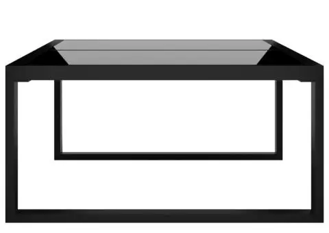 Set mobilier de grădină cu perne, 6 piese, antracit, poliratan - 5/5