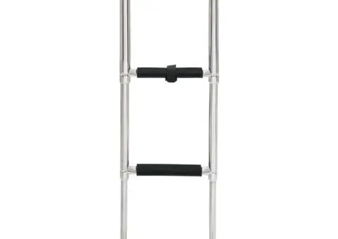 Scară de îmbarcare pliabilă, cu 3 trepte, oțel inoxidabil - 2/5