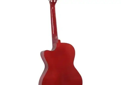 Chitară clasică occidentală decupată, cu egalizator, 6 corzi - 5/5