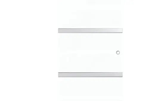 Ușă glisantă, argintiu, 76 x 212 cm, sticlă ESG și aluminiu - 4/5