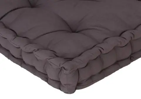 Pernă podea canapea din paleți antracit 120 x 40 x 7 cm bumbac - 5/5