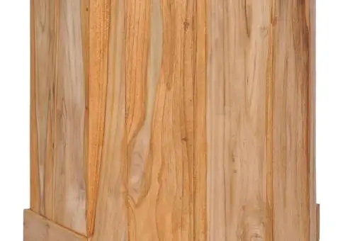 Dulap de colț, 60x45x60 cm, lemn masiv de tec - 5/5