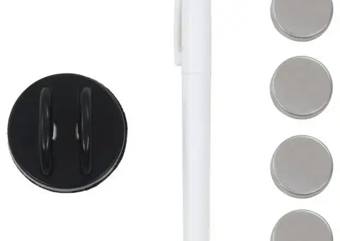 Tablă magnetică de perete, 60 x 60 cm, sticlă - 4/5