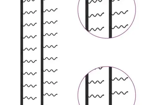 Suport sticle de vin de perete, 36 sticle, negru, fier - 4/5