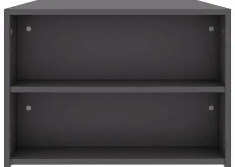 Măsuță de cafea, gri, 100 x 60 x 42 cm, lemn prelucrat - 5/5