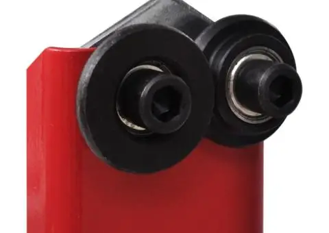 Suport profesional pentru echilibrare roți de motocicletă, roșu - 5/5