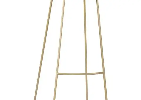 Scaune de bar Gavin, 2 buc., lemn masiv de mango - 2/5