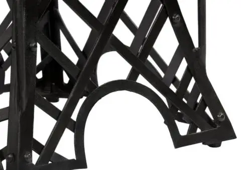 Scaune de bar, 2 buc., piele naturală - 3/5