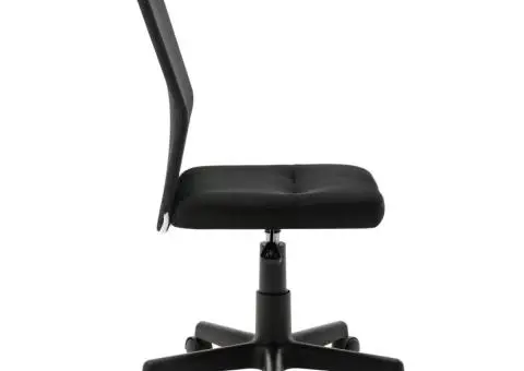 Scaun de birou, negru, 44x52x100 cm, plasă textil - 4/5