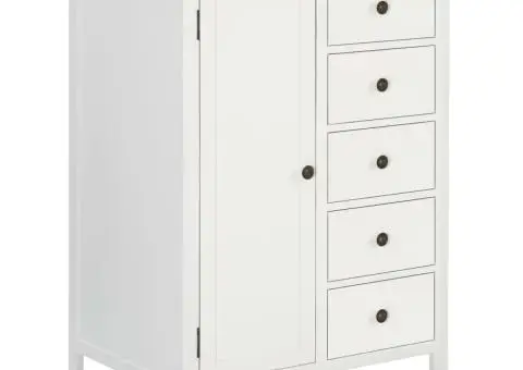 Șifonier, 76 x 52 x 105 cm, lemn masiv de stejar - 1/5