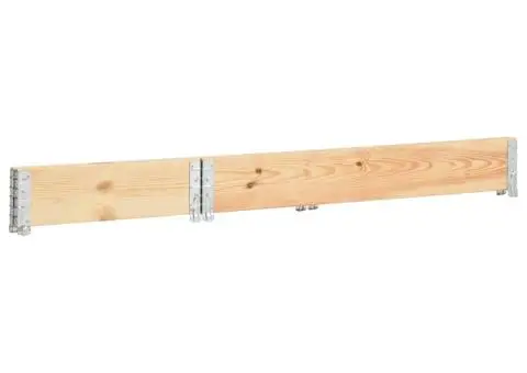 Ramă pentru paleți, 50 x 150 cm, lemn masiv de pin - 4/5