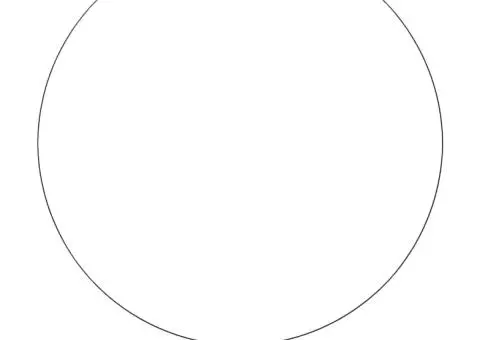 Oglindă fără ramă, 80 cm, sticlă, rotund - 5/5