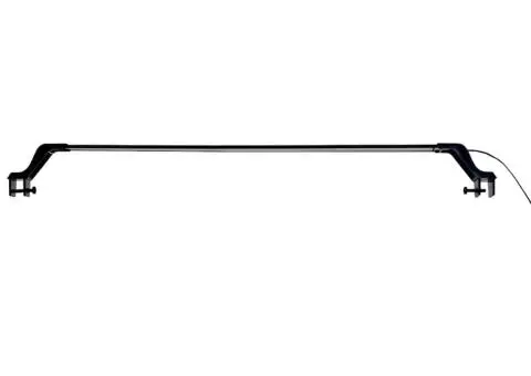 Lampă LED pentru acvariu, cu cleme, albastru/alb, 90-105 cm - 3/5