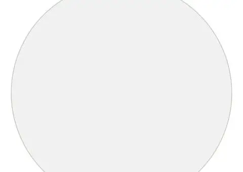 Folie de protecție masă, mat, Ø 100 cm, PVC, 2 mm - 5/5