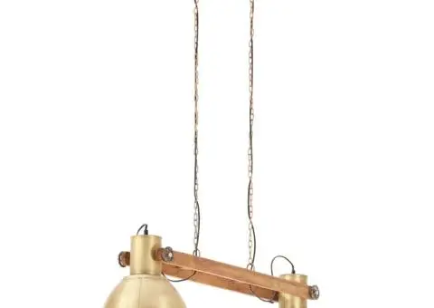 Lampă suspendată industrială, 25 W, arămiu, 109 cm, E27 - 2/5