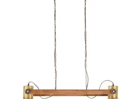 Lampă suspendată industrială, 25 W, arămiu, 109 cm, E27 - 4/5