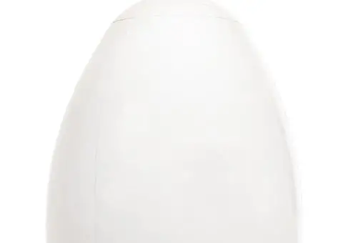 Lampă suspendată industrială, 25 W, alb, 42 cm, E27, rotund - 1/5