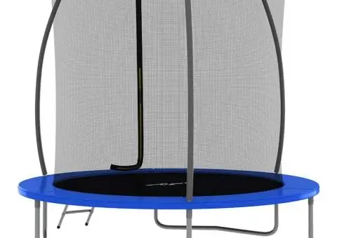 Set trambulină rotundă, 244 x 55 cm, 100 kg - 3/4