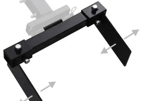 Adaptor plug de zăpadă pentru mașina de tuns iarba, negru - 4/5