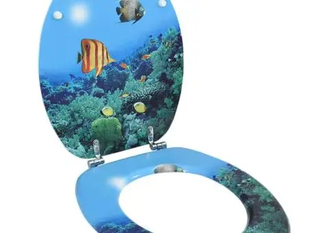 Capac WC, MDF, model subacvatic - 1/5