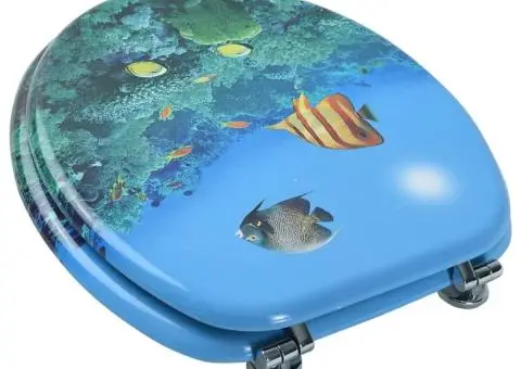 Capac WC, MDF, model subacvatic - 4/5