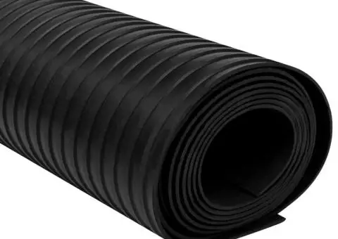 Covoraș de cauciuc anti-alunecare 5 x 1 m, cu nervuri late - 4/4