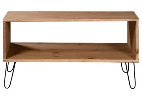 Măsuță de cafea New York, natural, lemn masiv de pin - 2/5