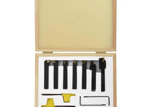 Set unelte de strunjire indexabile, 12 piese, 8x8 mm, 70 mm - 4/5