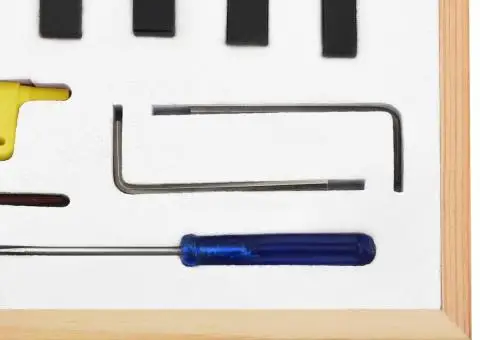 Set unelte de strunjire indexabile, 12 piese, 8x8 mm, 70 mm - 5/5