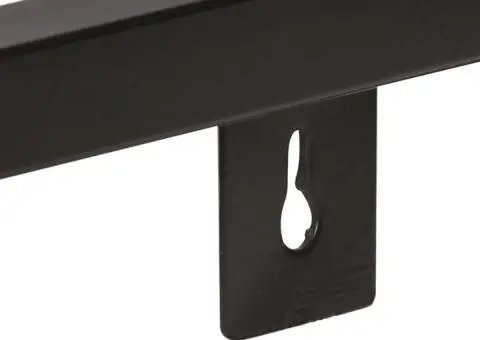 Rafturi de perete, 2 buc., 120 cm, lemn masiv reciclat - 5/5