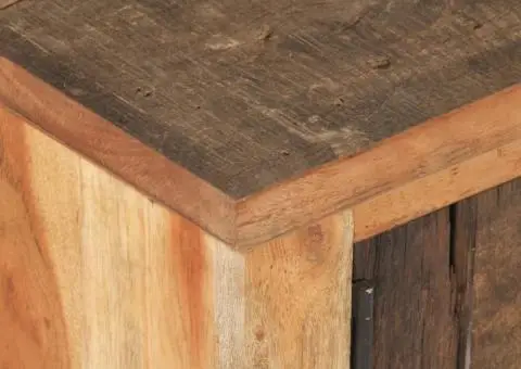 Masă de cafea, 90 x 50 x 31 cm, lemn masiv reciclat - 5/5