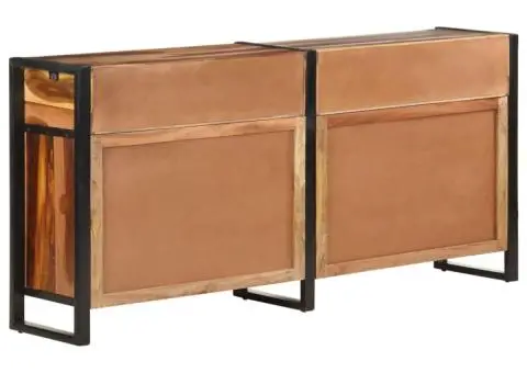 Servantă, 172x35x80 cm, lemn masiv acacia cu finisaj miere - 5/5