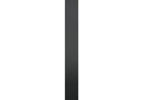 Oglindă de perete, negru, 30 cm - 4/5