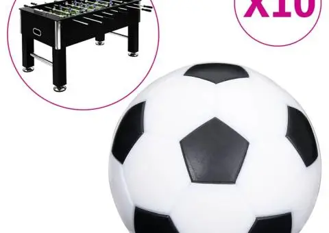 Bile pentru masa de fotbal, 10 buc., 32 mm ,ABS - 1/3