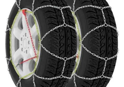 Lanțuri antiderapante zăpadă auto, 2 buc., SUV 4x4, 16 mm, 460 - 1/5