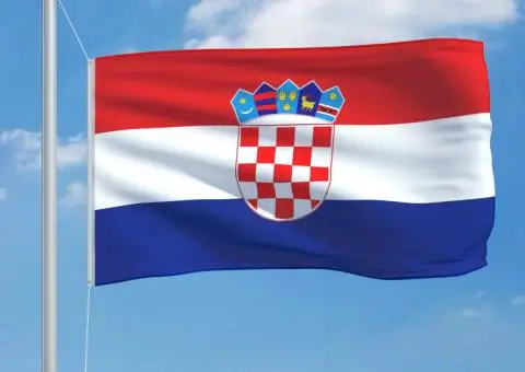 Steag Croația, 90 x 150 cm - 3/5